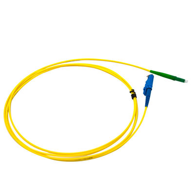 satın al Sarı Kablo Tek Modlu E2000 - LC APC G657A2 FTTH ve Telekomünikasyon için Optik Fiber Yama Kablosu online manufacture