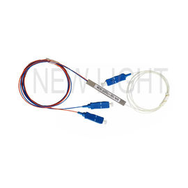 satın al FTTH 1x2 1x4 1x8 1x16 Fiber Optik Işın Bölücü SC UPC / APC Konnektör online manufacture