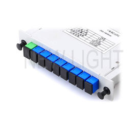 satın al Çıplak Fiber 250μM Çelik Boru 1x2 Fiber Plc Splitter, Konnektörlü, Splitter Optik Fiber online manufacture