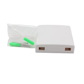 satın al Kalkan / Kapalı Mini Terminal Kutusu ile 2 Portlu Optik FTTH Sonlandırma Kutusu online manufacture