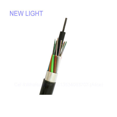 satın al Tek modlu G652D G657A Açık tüplü zırhlı fiber optik kablo ve hava kullanımı için LSZH dış ceket online manufacture