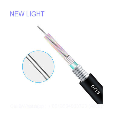 satın al 24 çekirdekli GYTS Fiber Optic Kablosu, hava uygulaması için LSZH Ceket ile online manufacture