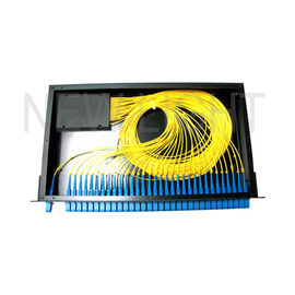 satın al 1 * 8 1 * 16 1 * 32 19 inç Fiber Optik Bölücü Çeşitleri / Raf Montajlı Fiber Bölücü Kutusu online manufacture