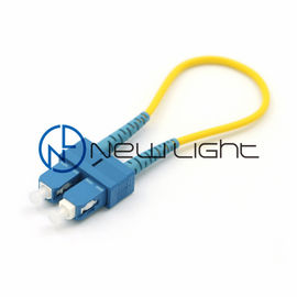 satın al Tek Modlu Sarı G657A2 Fiber Optik Geri Döngü online manufacture