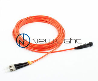satın al MTRJ Erkek Turuncu Çok Modlu Fiber Optik Yama Kablosu online manufacture