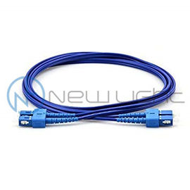 satın al SC UPC Mavi Renk Zırhlı Fiber Optik 2.0 Dubleks Yama Kablosu online manufacture