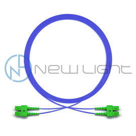 satın al Seramik Yüksük Metal Zırhlı SC APC 1310nm Fiber Optik Yama Kablosu online manufacture