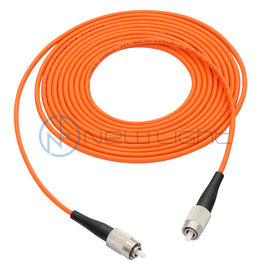 satın al Çok Modlu Turuncu Geniş Bantlı İletim 5m FC Fiber Optik Yama Kablosu online manufacture