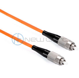 satın al FC PC Parlatma 850um MM Fiber Optik Yama Kablosu 3.0 Siyah Önyükleme online manufacture
