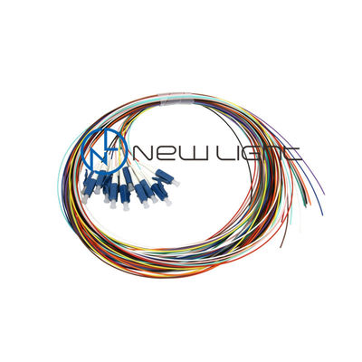 satın al Telekomünikasyon 12 Çekirdek 1.5M 0.3dB LC Fiber Optik Pigtail online manufacture