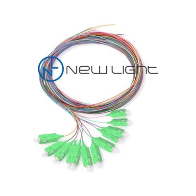 satın al Multimode 12 Renkli Sc 1.5m 0.9mm Fiber Optik Pigtail online manufacture