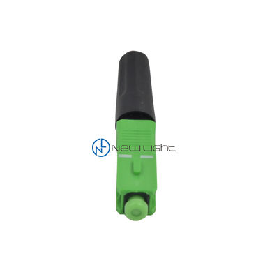 satın al UPC 2.0mm 3.0mm Ön Cilalı Yüksük optik kablo konektörü online manufacture
