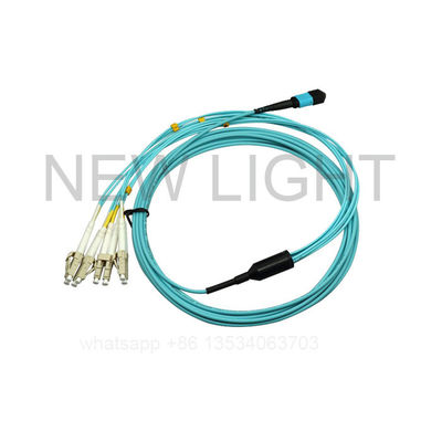 satın al PVC Kılıf 12F Dişi Erkek 3.5mm OM3 OM4 MPO MTP Kablosu online manufacture
