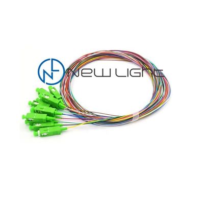 satın al 0Yüksek Hızlı İletişim Ağı için.9mm 12 Tel Tek Modlu Fiber Optik Pigtail Kablo online manufacture