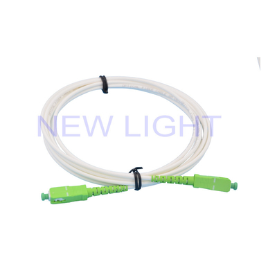 satın al 2.8mm Tek Yönlü PVC SC / E2000 / FC / ST Fiber Bağlantı Kablosu Çok Modlu online manufacture