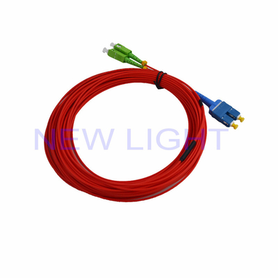 satın al RoHS SC Uniboot Çok Modlu Fiber Optik Yama Kablosu LSZH 2.0 Mm online manufacture