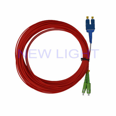 satın al LSZH 3M Multimode Duplex Fiber Optic Patch Kablosu SC/LC'den LC'ye Özelleştirilebilir Uzunluk online manufacture