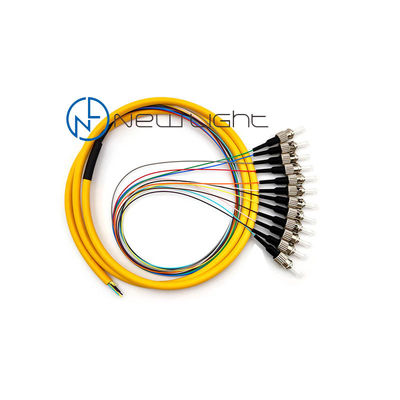 satın al Güvenilir bağlantı için düşük yerleştirme kaybı ile LSZH Ceket 12 Renkli Fiber Optic Patch Kablosu online manufacture