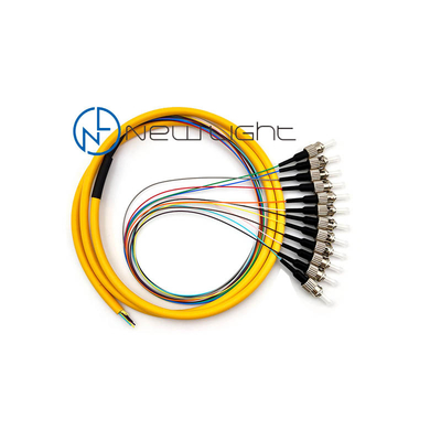 satın al LSZH 12 Renkli FC UPC / APC 1M Fiber Optik Yama Kablosu Renk Kodu online manufacture