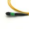 USCOME 24 Çekirdekli MPO MTP Kablo G657A1 LSZH 3.0 Tek Mod Yama Kablosu Özelleştirilmiş Uzunluk
