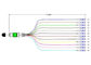MPO APC LC Fan Çıkışı 0.9mm 12 Fiber Basit Modül Optik Yama Kablosu