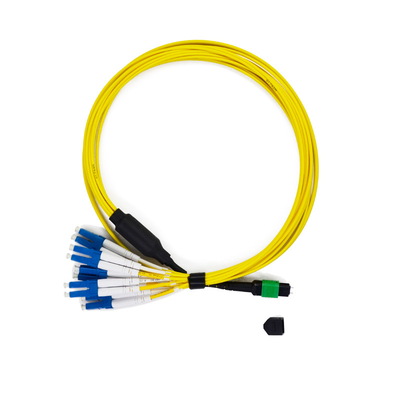 MM Düşük Kayıplı MTP MPO Patch Cord 8/12/24core PVC 3.0mm Fanout Hybrid Patch Cord