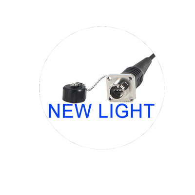 IP67 Askeri Dereceli Dış Fiber Kablosu ODC Tipi Plug To LC/UPC Tek Mod