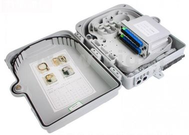 Su Geçirmez / Toz geçirmez FTTH Sonlandırma Kutusu 16 Çekirdekli Fiber Optik Bölücü OEM Mevcut