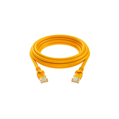 Cat5e Ağ Kablosu Altın Kaplama Çift Koruma Kablosu % 100 Süreklilik Testi