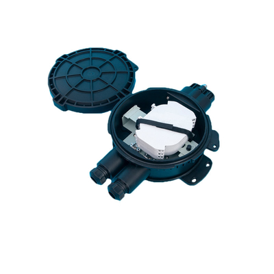 PP ABS PC FTTH FTTx FTTP OSP Duvar veya Pole Mount 6-48 çekirdek kapasitesi için Fiber Optic Splice Kapama