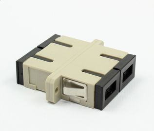 Fiber Optik Patch Kablo için Plastik SC Fiber Optik Adaptör Multimode
