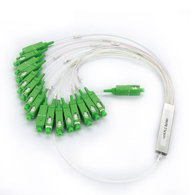 SC APC 1x16 Tek Modlu PLC FTTH İnternet Uygulamaları için Fiber Optic Splitter