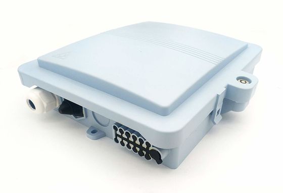 FTTH Ağları için 1 X 16 SC/UPC Ayırıcı ve PC Malzemeli Sert Su Geçirmez IP67 Fiber Sonlandırma Kutusu