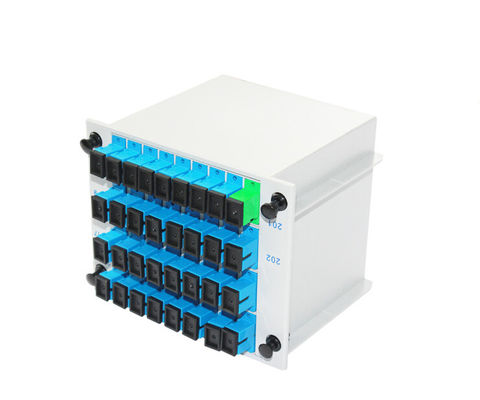 32 Core SC APC/PC Fiber Optic Cassette PLC Splitter FTTH Termination Box için 3 yıllık garanti ile
