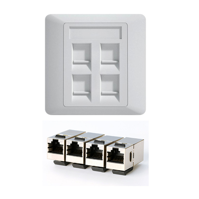 CAT6 PoE++ desteği ile soket - Akıllı binalar için 90W güç dağıtımı