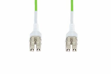 OM5 100 Gigabit Çok Modlu Dubleks Fiber Optik Kablo PVC / LSZH Malzemesi