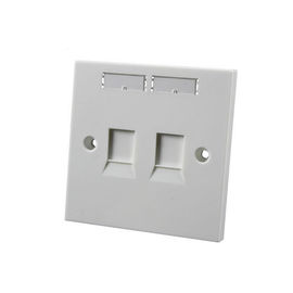 ABS Malzeme 3m fiber optik patch panel Çift Bağlantı Noktalı Yüzey Montaj Aynası