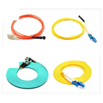 G657A2 OS2 Fiber ve 60dB Yüksek Geri Dönüş Kayıplı LC APC Dubleks Fiber Optik Pigtail (GPON EPON FTTH Ağı için)