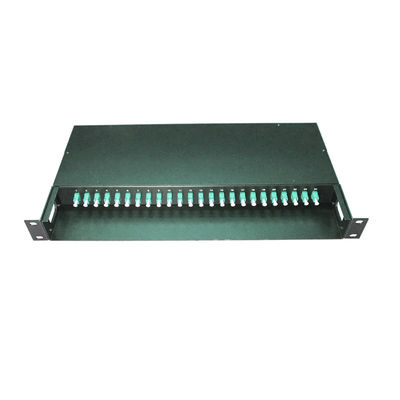 32C MPO MTP Fiber Optik Patch Panel, Yüksek Yoğunluklu Veri Merkezleri İçin Oval Yaylı