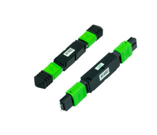 Erkek Kadın Tek Modlu Fiber Zayıflatıcı Plastik Malzeme MPO / MTP, 12 Fiber İçin