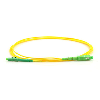 5M Uzunluk LSZH SC-LC Fiber Optic Patch Kablosu Tek Mod Uygulamaları için ≥60dB Dönüş Kaybı ile
