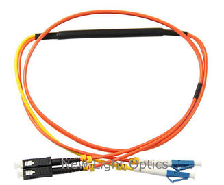 Dupleks 62.5 / 125 Optik Fiber Bağlantı Kablosu / Fiber Optik Mod Koşullandırma Sıçrama Kablosu