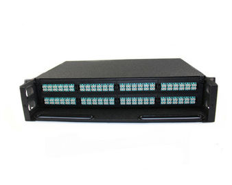 24 Port Rack Mount Fiber Muhafaza Yüklü Fiber Optik Dağıtım Çerçevesi LGX