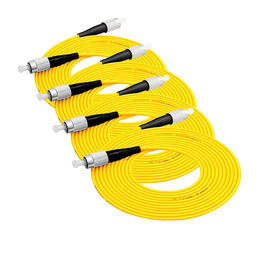 Lc Tek Lc Tek Modlu Fiber Optik Yama Kablosu 3m / 5m Standart Uzunluk