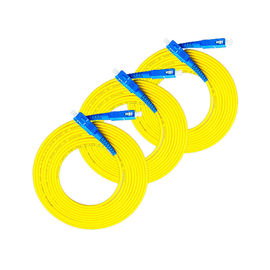 İyi Dayanıklılık Fiber Optik Yama Kablosu Lc Lc Sc Fc St E2000