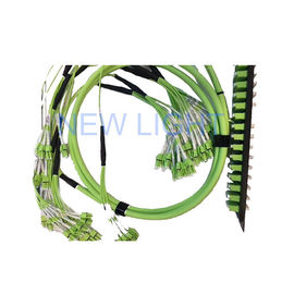 12 Çekirdek Dişi MPO - LC Kablosu Fan Çıkışı çok modlu MPO MTP Kablosu 3.0mm