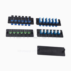 LC SC ST FC E2000 Fiber Optik Yama Paneli 48 Bağlantı Noktalı Fiber Yama Paneli Muhafaza