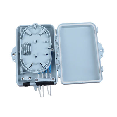 4 çekirdekli FTTH bitiş kutusu duvara monte edilebilir su geçirmez açık hava fiber optik bölücü kutusu