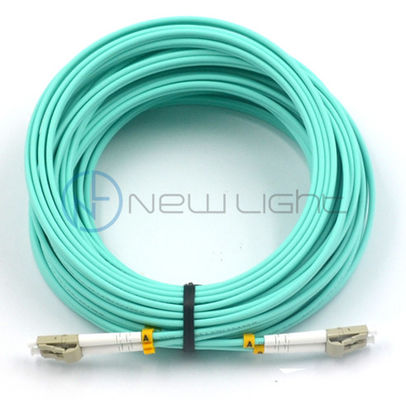 OM4 100G Veri Multimode LC Dupleks Fiber Patch Kablosu 50 Metre