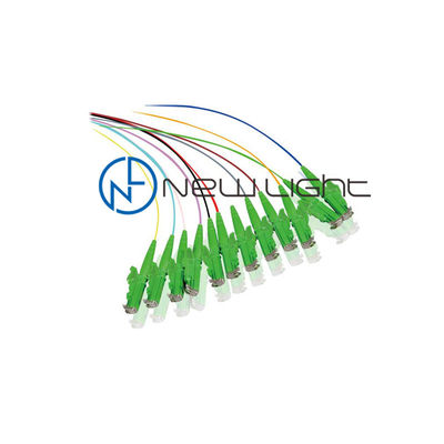 0Yüksek performanslı bağlantı için.9mm 12 iplik tek modlu fiber optik pigtail ve jumper kablosu